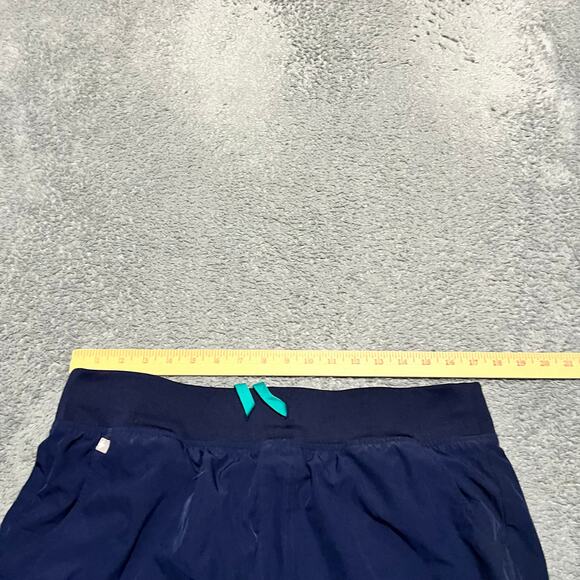 Figs Zamora Scrub Pants Womens XL Tall Blue Jogger Technical Scrubs Heavy - Picture 8 of 10